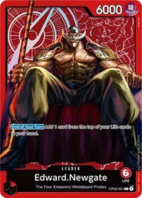 Edward.Newgate (Special Goods Set -Former Four Emperors-) (OP02-001) [One Piece Promotion Cards]