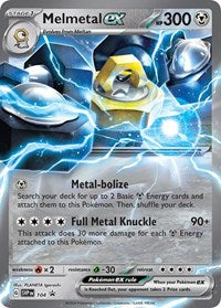 Melmetal ex - 104 (104) [SV Scarlet and Violet Promo Cards]