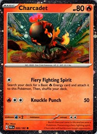 Charcadet - 026/182 (Cosmos Foil) (026/182) [Miscellaneous Cards and Products]