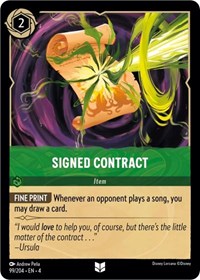 Signed Contract (99/204) [Ursulas Return]