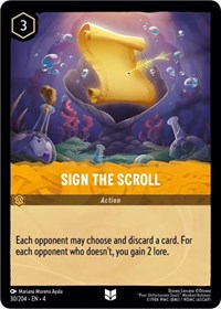 Sign the Scroll (30/204) [Ursulas Return]