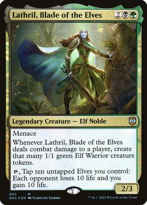 Lathril, Blade of the Elves (1) [Kaldheim Commander]