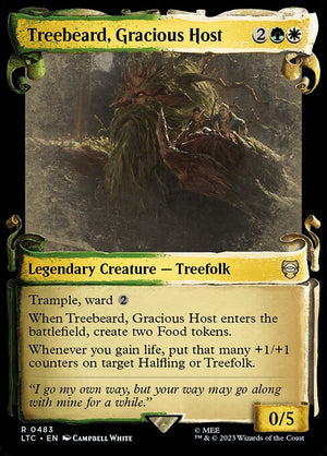 Treebeard, Gracious Host (483) [Tales of Middle-earth Commander] [Showcase]