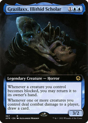 Grazilaxx, Illithid Scholar (367) [Adventures in the Forgotten Realms] [Extended Art]
