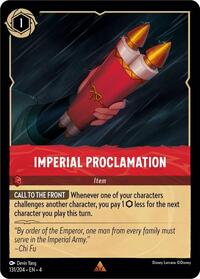 Imperial Proclamation (131/204) [Ursulas Return]