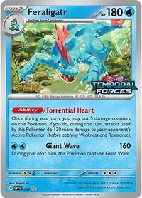 Feraligatr - 089 (Prerelease) [Staff] (089) [SV Scarlet and Violet Promo Cards]