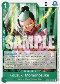Kouzuki Momonosuke (Tournament Pack Vol. 7) (OP01-041) [One Piece Promotion Cards]