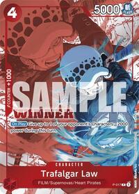 Trafalgar Law (Winner Pack Vol. 7) (P-017) [One Piece Promotion Cards]