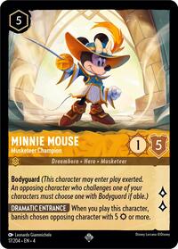 Minnie Mouse - Musketeer Champion (17/204) [Ursulas Return]