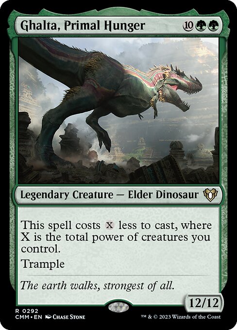Ghalta, Primal Hunger (292) [Commander Masters]