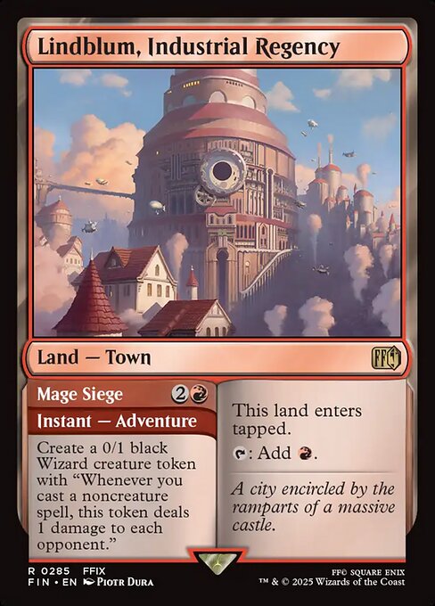 Lindblum, Industrial Regency // Mage Siege (285) [Final Fantasy]