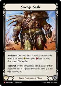 Savage Sash (AKO004) [Armory Deck Kayo]