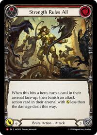Strength Rules All (AKO013) [Armory Deck Kayo]