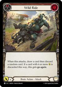 Wild Ride (Red) (AKO014) [Armory Deck Kayo]