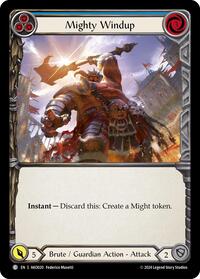 Mighty Windup (Blue) (AKO020) [Armory Deck Kayo]