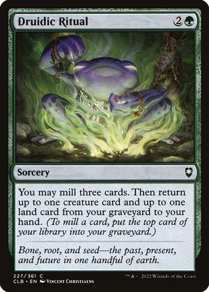 Druidic Ritual (227) [Commander Legends: Battle for Baldur's Gate]