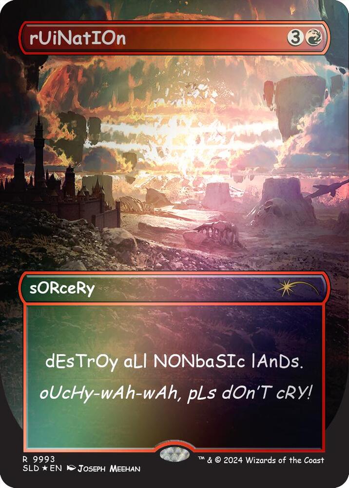 rUiNatIOn (Rainbow Foil) (9993) [Secret Lair Drop]