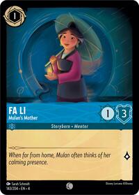Fa Li - Mulan's Mother (143/204) [Ursulas Return]