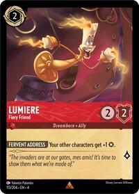 Lumiere - Fiery Friend (113/204) [Ursulas Return]