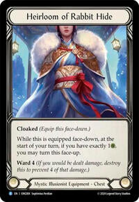 Heirloom of Rabbit Hide (ENG004) [Blitz Deck Part the Mistveil Enigma]