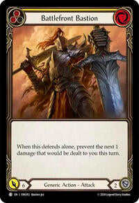 Battlefront Bastion (Yellow) (ENG012) [Blitz Deck Part the Mistveil Enigma]