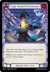 Single Minded Determination (ENG020) [Blitz Deck Part the Mistveil Enigma]