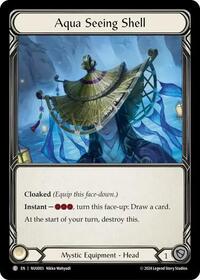 Aqua Seeing Shell (NUU003) [Blitz Deck Part the Mistveil Nuu]
