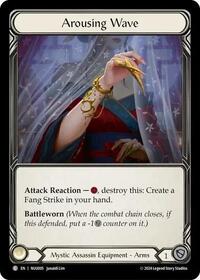 Arousing Wave (NUU005) [Blitz Deck Part the Mistveil Nuu]