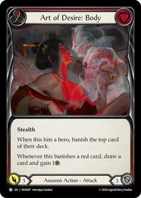 Art of Desire: Body (NUU007) [Blitz Deck Part the Mistveil Nuu]