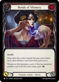 Bonds of Memory (Red) (NUU008) [Blitz Deck Part the Mistveil Nuu]