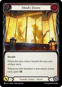 Mind's Desire (Red) (NUU012) [Blitz Deck Part the Mistveil Nuu]