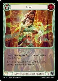 Hiss (Yellow) (NUU015) [Blitz Deck Part the Mistveil Nuu]
