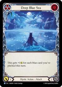 Deep Blue Sea (Blue) (NUU018) [Blitz Deck Part the Mistveil Nuu]