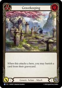 Gravekeeping (NUU020) [Blitz Deck Part the Mistveil Nuu]