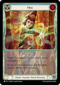 Hiss (Blue) (NUU024) [Blitz Deck Part the Mistveil Nuu]