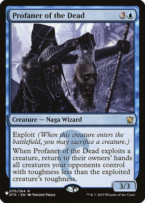 Profaner of the Dead (DTK-70) [The List]