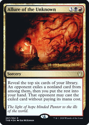 Allure of the Unknown (207s) [Theros Beyond Death Promos]