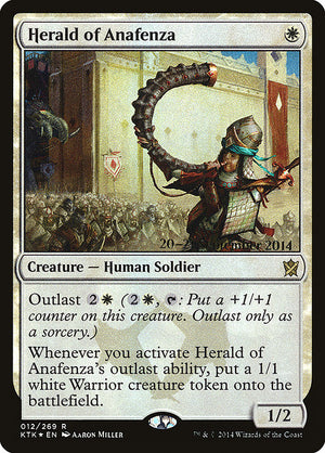 Herald of Anafenza (12s) [Khans of Tarkir Promos]