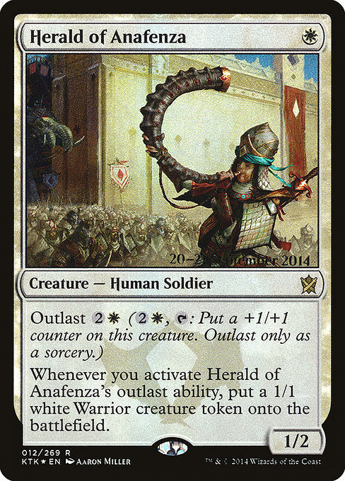 Herald of Anafenza (12s) [Khans of Tarkir Promos]