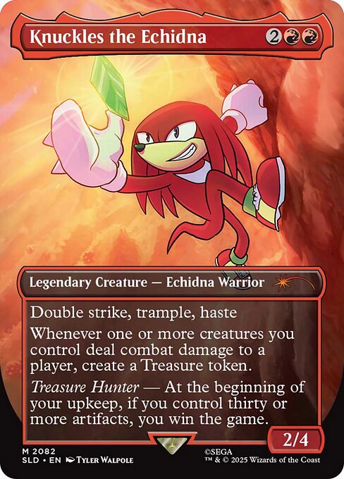 Knuckles the Echidna (2082) [Secret Lair Drop]