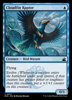 Cloudfin Raptor (37) [Ravnica Remastered]