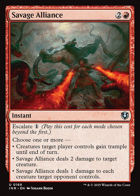 Savage Alliance (169) [Innistrad Remastered]