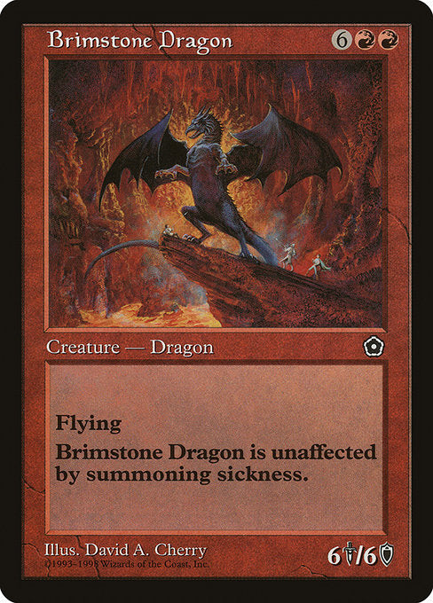Brimstone Dragon (92) [Portal Second Age]