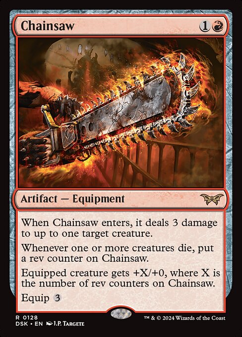 Chainsaw (128) [Duskmourn: House of Horror]