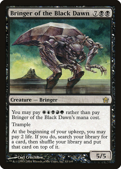 Bringer of the Black Dawn (43) [Fifth Dawn]