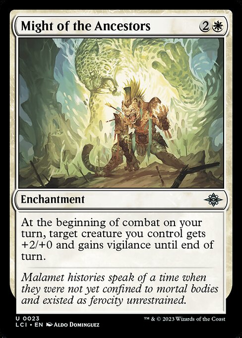 Might of the Ancestors (23) [The Lost Caverns of Ixalan]