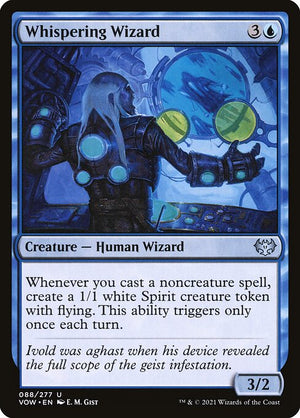 Whispering Wizard (88) [Innistrad: Crimson Vow]