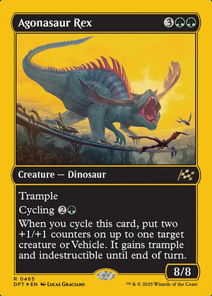 Agonasaur Rex (465) [Aetherdrift]