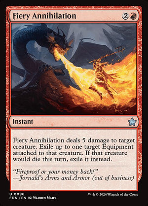 Fiery Annihilation (86) [Foundations]