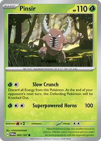 Pinsir - 003/167 (003/167) [SV06 Twilight Masquerade]